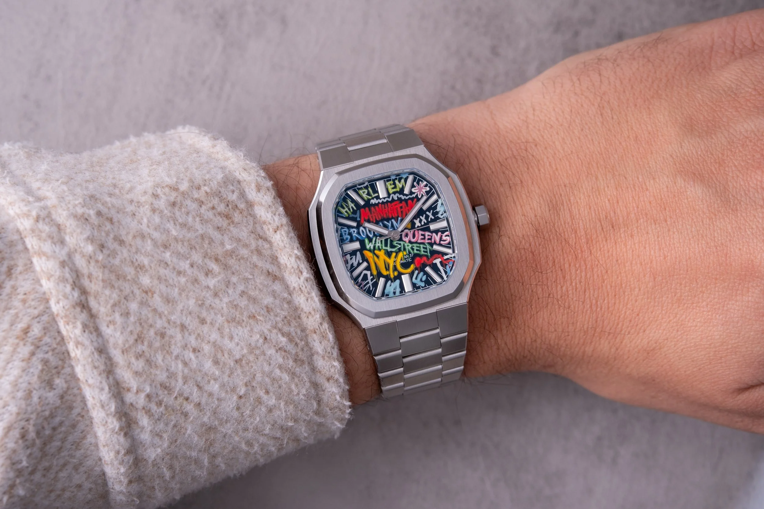 The IFL Watches X Maen Manhattan 37 Graffiti is a Tribute to NYC